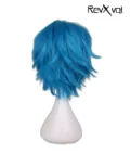 Blue Emo Wig