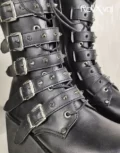 Emo Boots With Spikes