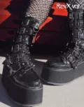 Emo Boots With Spikes
