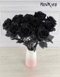 emo black rose