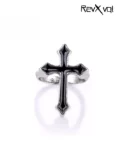 Black Cross Ring