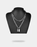 Chain And Lock Necklace