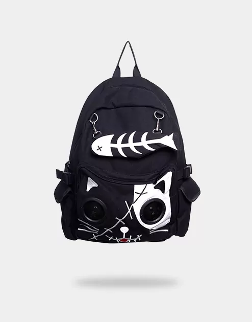 Emo Cat Backpack