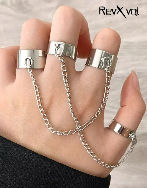 Emo Chain Rings