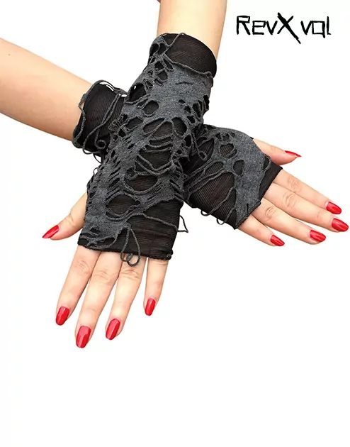 Emo Gloves Fingerless
