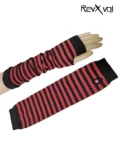Emo Red Gloves