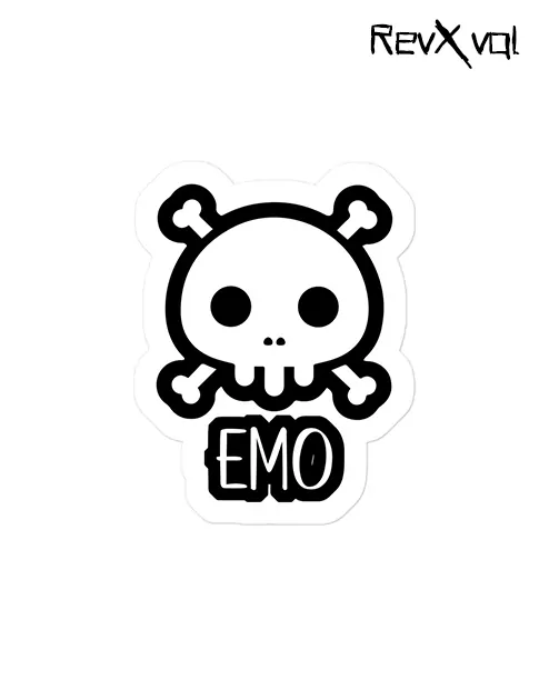 Kawaii Emo Stickers