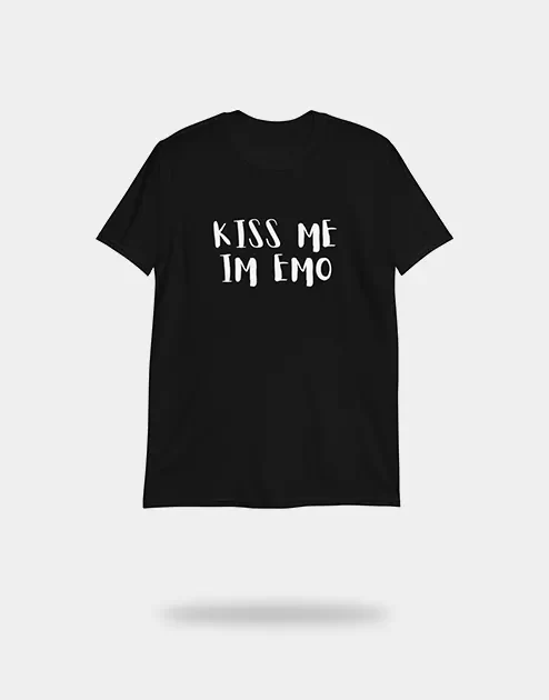 Kiss Me Im Emo Shirt