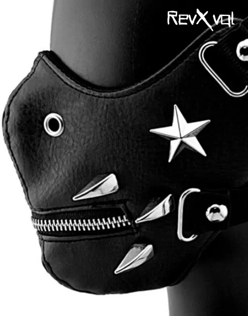 Leather Goth Mask
