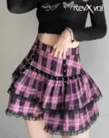 Pink Emo Skirt