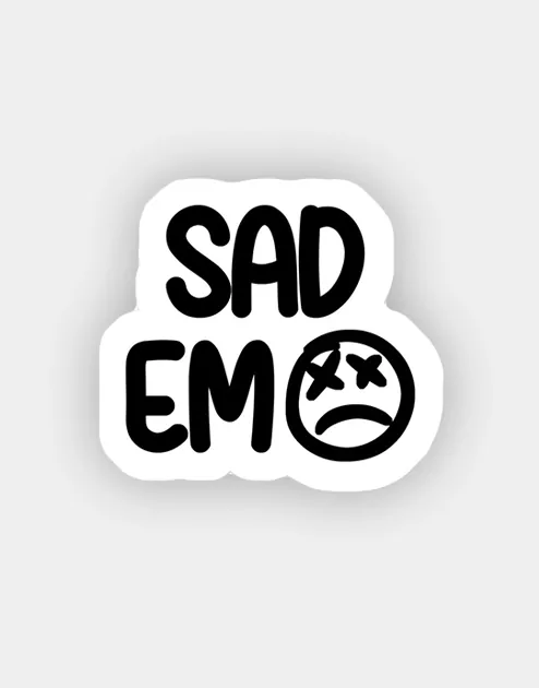 Sad Emo Stickers